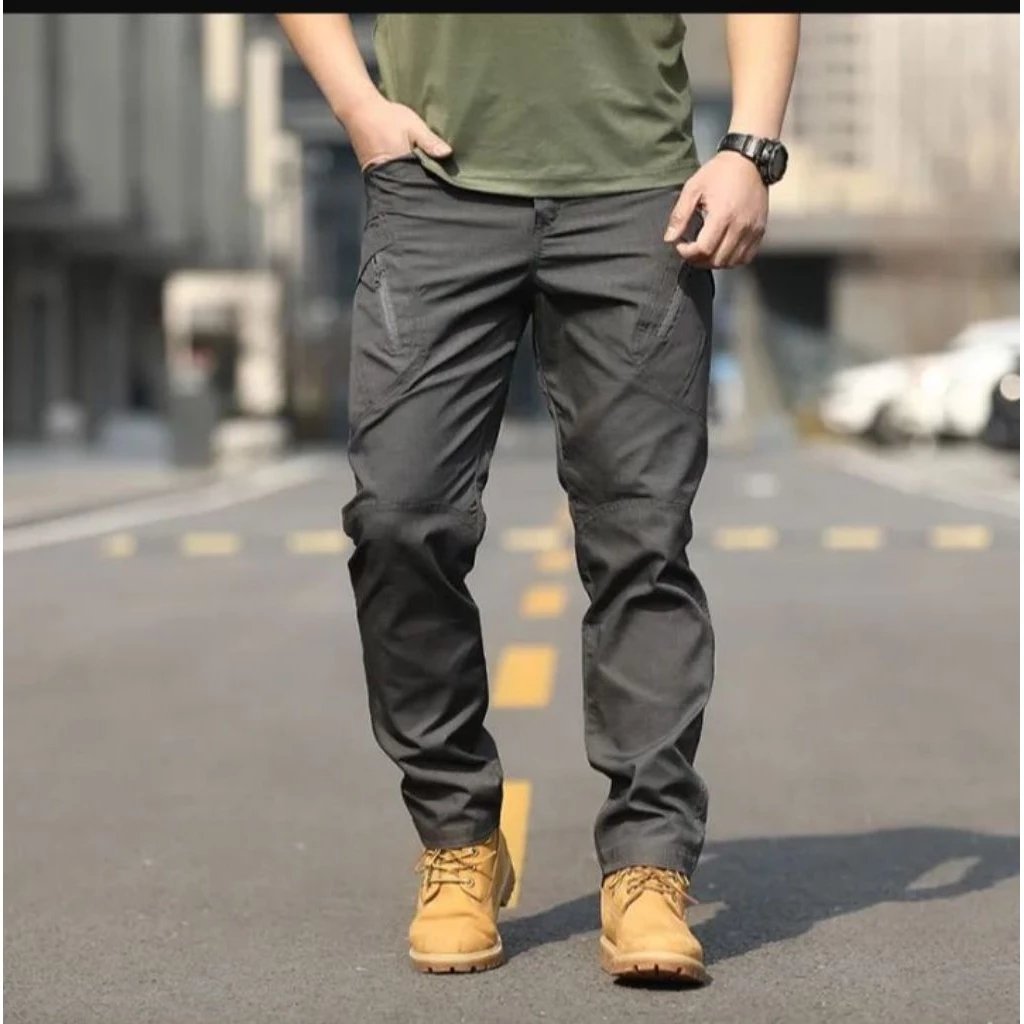 Trousers multi pockets cargo pants for men pants